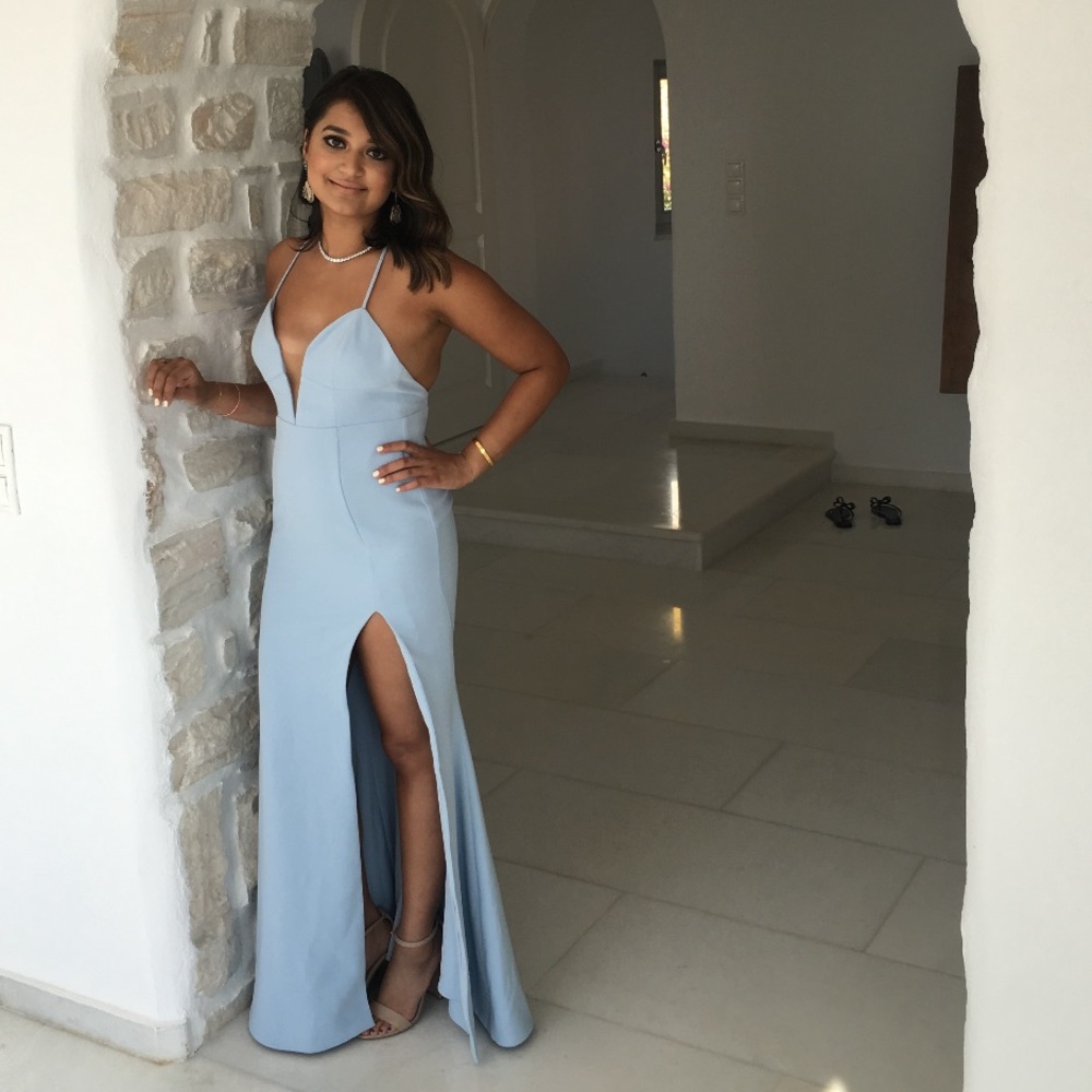 Lovers and friends baby blue gown